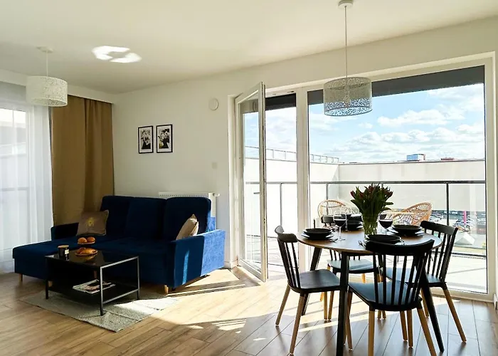 Lumina Stylish 3-room With Balcony 公寓 罗兹